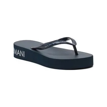 Dámská obuv Emporio Armani Žabky XVQS07 XN118 00539 Modrá 36