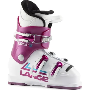 Sjezdové boty Lange Starlet 50 - white/star pink 205