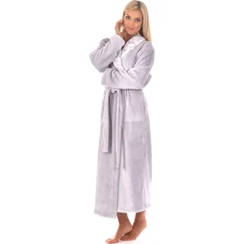 Dámský župan Dámský župan Flora 2556 dove grey - Vestis M