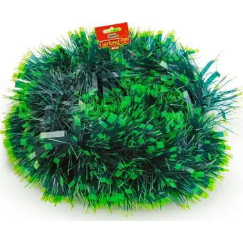 Vánoční dekorace Vánoční girlanda - jehličí s odstíny zelené 200 cm