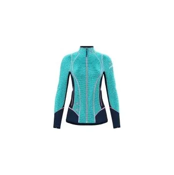 Dámská mikina Crazy Idea Pull Exit Extrafleece Woman chewing gum M; Modrá mikina + DÁREK DLE VÝBĚRU!