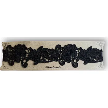 Svatební dekorace Lean Svatební podvazky - Černé 2 ks