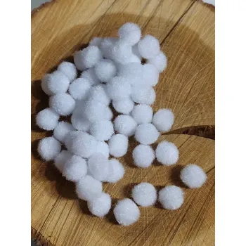 Bambulka Ø11 mm 10 ks barva bílá