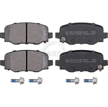 Brzdová destička Sada brzdových destiček, kotoučová brzda A.B.S. ABS35039