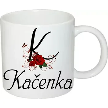 Kačenka hrnek se jménem (hrneček s dámským jménem )