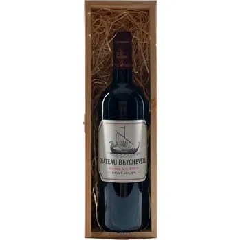 Víno Dárkový box s Chateau Beychevelle 2007 Saint Julien