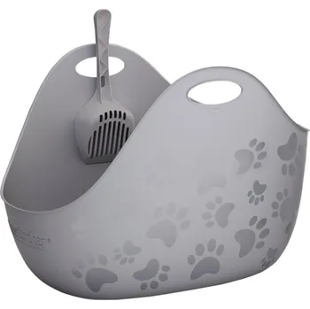 Toaleta pro kočku LitterLocker® Litter Box - šedá