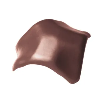 BRAMAC Hřebenáč rozdělovací drážkový HO glazura červenohnědá