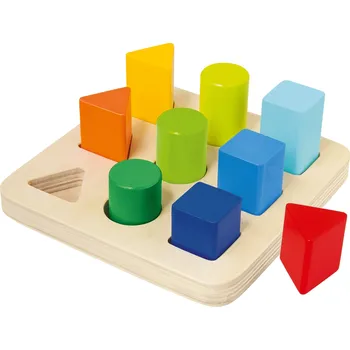 Dřevěná hračka Playtive Dřevěná edukativní hra (vkládací deska)