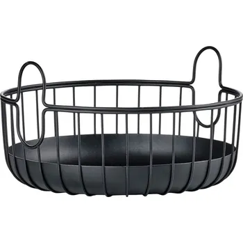 Drátěný kovový košík ø 22x8 cm Inu – Zone ID_1699408