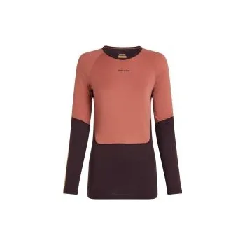 Icebreaker Wmns 200 Sonebula LS Crew, Bitterswee/Chedar/Felds/CB