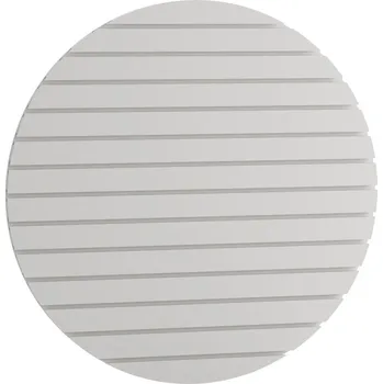 police BAZA Panel Match nástěnný - kulatý, bílý