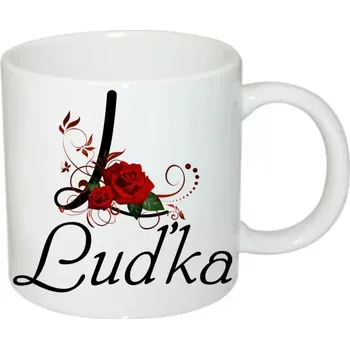 Luďka hrnek se jménem (hrneček s dámským jménem )