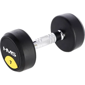 Pogumovaná jednoruční činka HMS HG Pro 7 kg