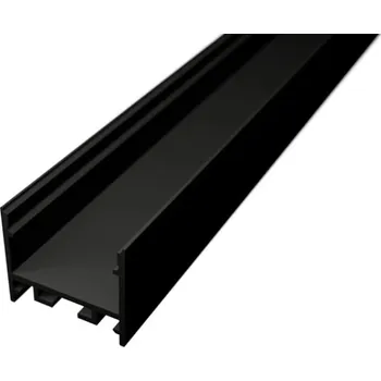 LED páska Ledshopik LED profil ALPI LUPO-BIG černý - LED profil LUPO-BIG černý - 1m