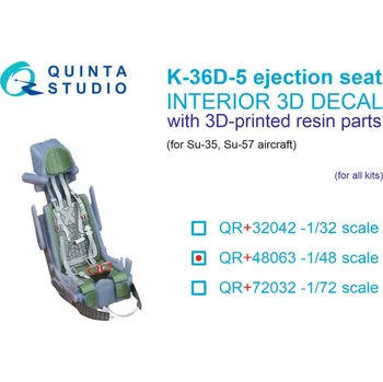 Plastikový model Quinta studio 1/48 K-36D-5 ejection seat