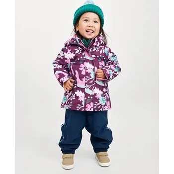 Dívčí bunda dívčí zimní bunda Reima Kuhmoinen Deep purple 5100121A-4963 velikost 98