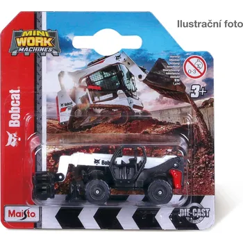 RC model auta Maisto - Bobcat Mini Work Machinnes 3´´Bobcat, assort, blister - expresní doprava