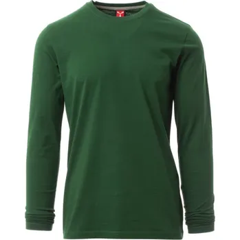 PAYPER Pánská triko s dlouhým rukávem Pineta Barva: Zelená, Velikost: 5XL