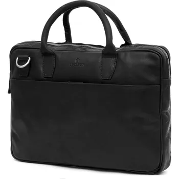 Montreal Slim 13" Executive černá kožená taška - Lucleon