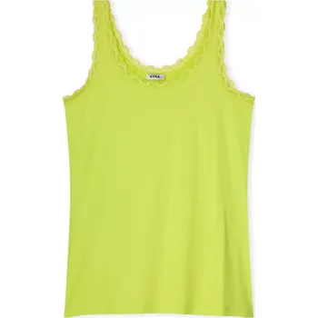 Top Kyra Jolien limetový s krajkou Velikost: 42