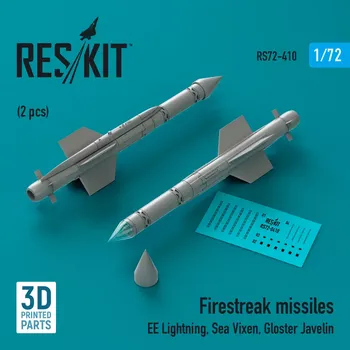 Plastikový model Reskit 1/72 Firestreak missiles (2 pcs.)