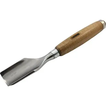 Dláto Narex Bystřice 826540 - Dláto řezbářské duté rovné šířka 40 mm profil 8, dřevěná rukojeť 145 x 33 mm