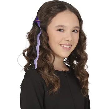 Karnevalový doplněk Guirca Sponka do vlasov s príčeskom - Čarodejnícky klobúk