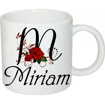 Miriam hrnek se jménem (hrneček s dámským jménem )