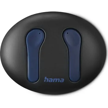 Sluchátka Hama Bluetooth sluchátka Spirit Unchained, pecky, ENC, Qi, modrá/černá