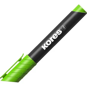 KORES permanentní K-Marker kulatý, světle zelený