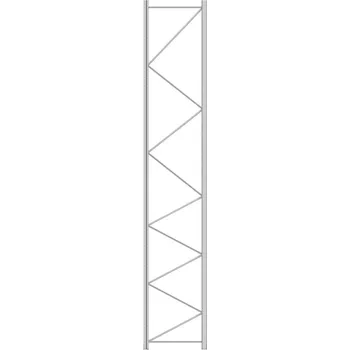 Dílenský regál Nosný rám ULTIMATE, 6000x1100 mm, 12500 kg