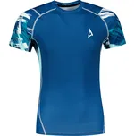 Pánské funkční kompresní tričko s krátkým rukávem premium ALTISPORT VOJ/ALM039TR04 NÁMOŘNÍ MODRÁ XXL