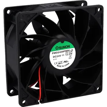 Vzduchotechnika Sunon PMD2409PMB1-A(2).GN ventilátor 24VDC 92x92x38mm