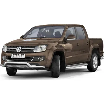 Auto-moto Spodní chránič nerez s EC homologací, VW Amarok, 2009-2016 (AMAROK-R0076-06-SKID)