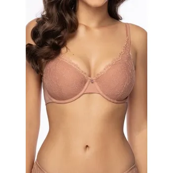 Podprsenka Dámská podprsenka 3D spacer Viania 204460 85 C Sv. hnědá