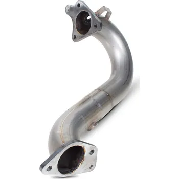 De-cat turbo downpipe Scorpion pro Renault Clio MK4 RS 200 EDC stříbrná