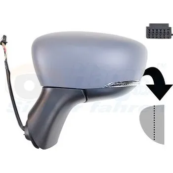 Auto zrcátko Vnější zpětné zrcátko VAN WEZEL 4384817