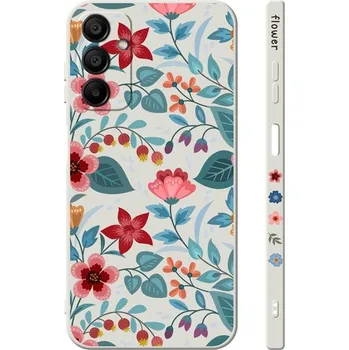 Pouzdro na mobilní telefon Kryt Design Samsung A15 Podzimní kvítí (obal neboli pouzdro na Samsung A15)