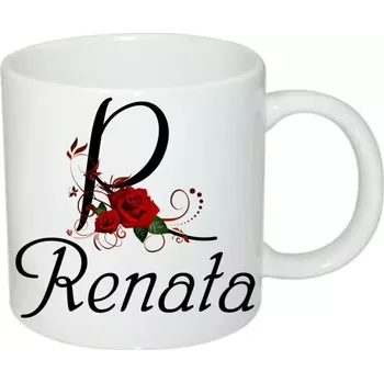 Renata hrnek se jménem (hrneček s dámským jménem )