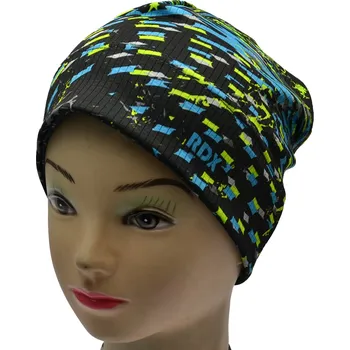 Čepice Čepice funkční s počesem RDX F1390 Kosočtverce Barva: tyrkysová, Velikost: 6 (6-9 let)