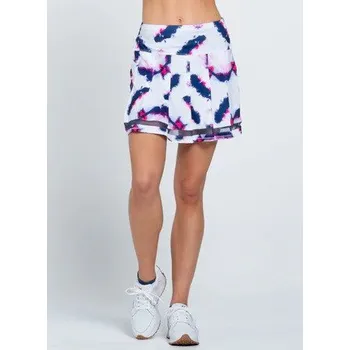 Dámská sukně LuckyInLove W sukně Berry Burst - tmavě modro bílá: Dámské M