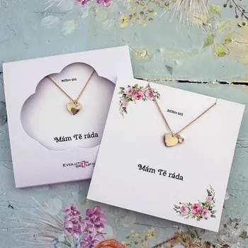 Náhrdelník Mám Tě ráda - OB15