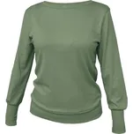 Dámské tričko, dlouhý rukáv KURELA 801 olivová XXL