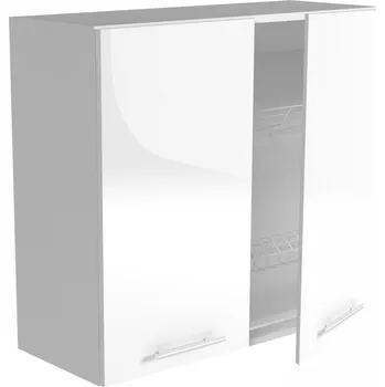 Ložnice Halmar Horní skříňka dvoudvéřová Vento GC-80/72, bílá