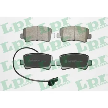 Brzdová destička Sada brzdových destiček, kotoučová brzda LPR 4420066