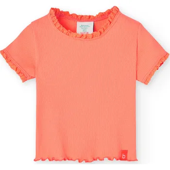 Dívčí tričko Tričko oranžová barva, Boboli Velikosti: 116