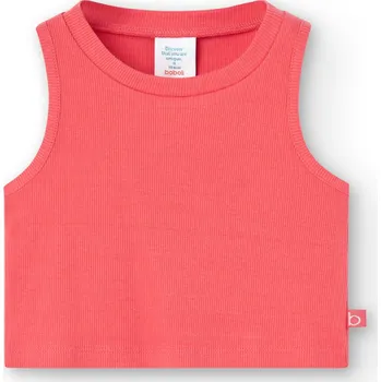 Letní tílko , červená barva, žebrování, holka, Boboli Velikosti: 152