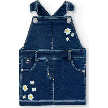 Kojenecké šaty Džínové šaty modré s výšivkou kopretin, Boboli Velikosti: 92