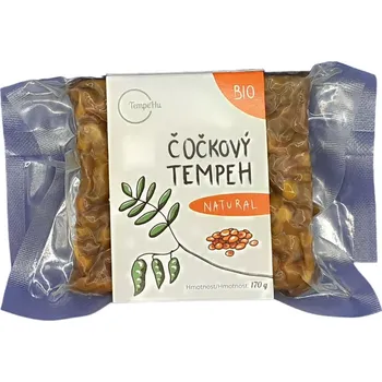 Čočkový tempeh BIO NATURAL - TempeHu 170g + pouze k vyzvednutí na pobočce v Brně